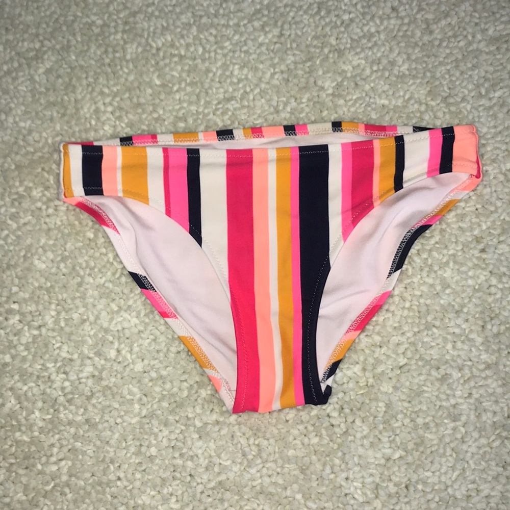 stripe aerie bikini bottoms